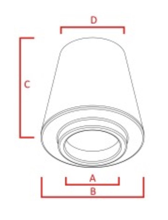 Фильтр нулевого сопротивления универсальный RAMAIR CC-501-90 поролоновый, d=70,80,90mm