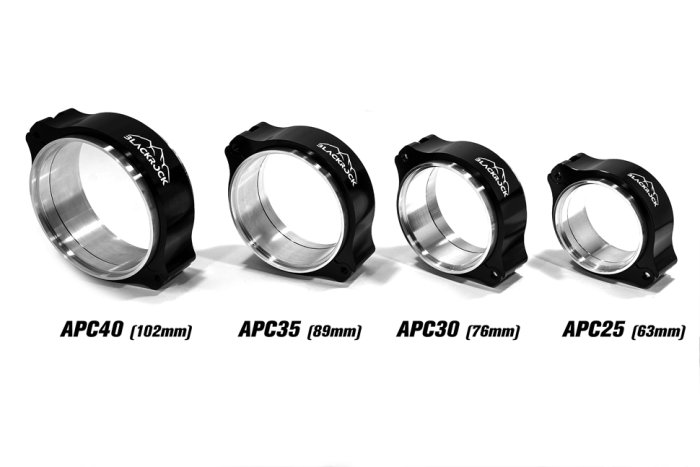 Хомут V-band 2.5" (63mm) алюминий; для системы впуска; BLACKROCK LAB APC25