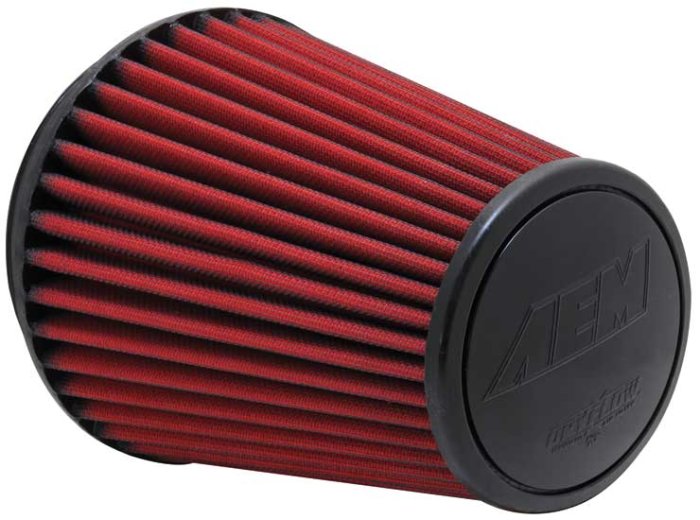 Воздушный фильтр нулевого сопротивления AEM 21-2100DK универсальный D=152mm L=203 мм