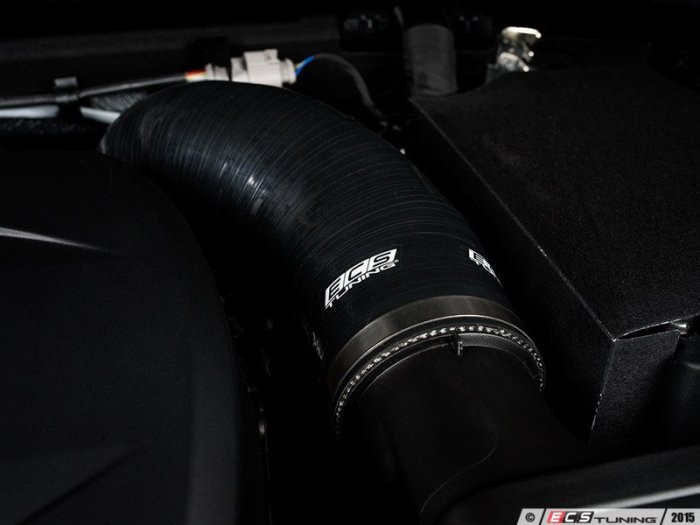 Силиконовый патрубок Воздушный фильтр-Турбина ECS 3220437, VAG Gen3, 2.0 TSI