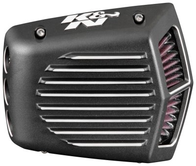Фильтр нулевого сопротивления K&amp;N RK-3951 STREET METAL INTAKE SYSTEM; SHAKER BLK H/D TOURING MODELS 