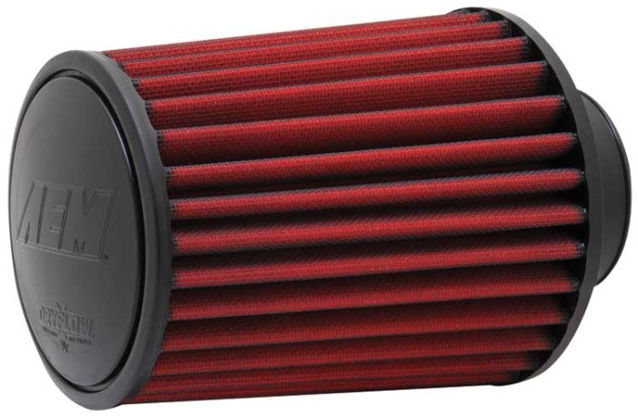 Воздушный фильтр нулевого сопротивления AEM 21-2027DK универсальный D=70mm L=178 мм
