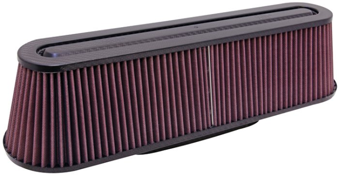 Фильтр нулевого сопротивления универсальный K&N RP-5161   Air Filter - Carbon Fiber Top and Base
