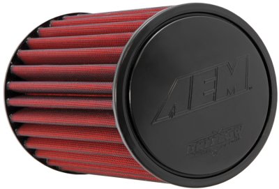 Воздушный фильтр нулевого сопротивления AEM 21-2049DK универсальный D=89mm L=235 мм